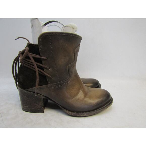 Freebird By Steven Womens Size 8 M Brown Leather Ankle Fashion Boots Bootie - Picture 3 of 11
